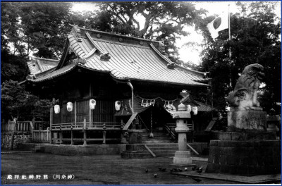 light_神奈川熊野神社神殿