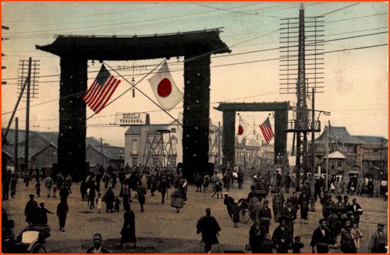 第856話 【絵葉書の風景】<ある日の弁天橋> YOKOHAMA xy通信